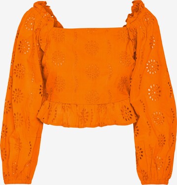 Bluză 'Naima' de la VERO MODA pe portocaliu: față