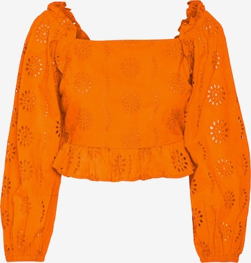 VERO MODA Блуза 'Naima' в оранжево: отпред