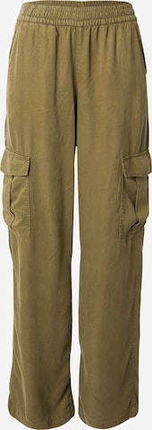 Pantalon cargo 'KENYA' ONLY en vert : devant