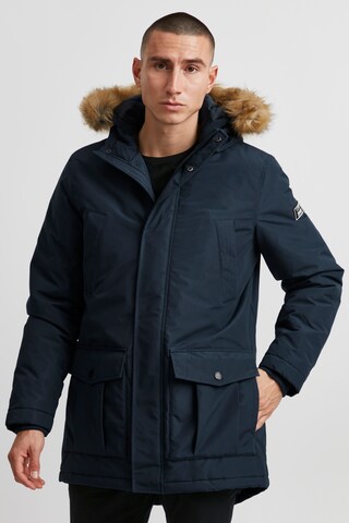 11 Project Winter Parka 'DUFFIN' in Blue: front