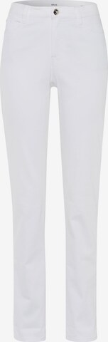BRAX Slimfit Jeans in Wit: voorkant