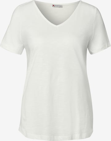 STREET ONE T-Shirt in Weiß: Vorderseite