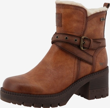 Boots 'Caro' MUSTANG en marron : devant