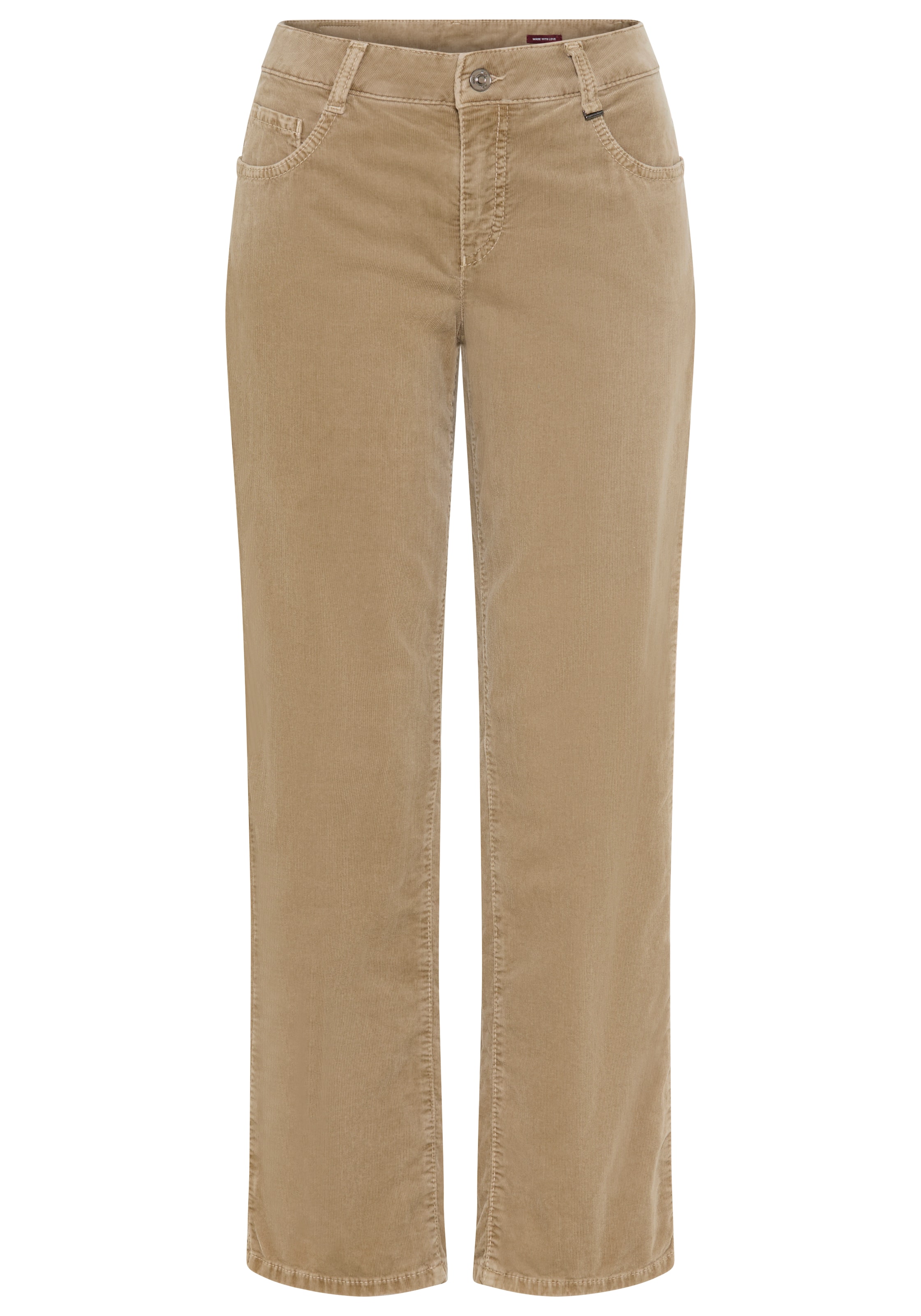 MAC Regular Hose in Braun: Vorderseite