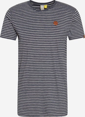 Alife and Kickin T-Shirt 'Nic' in Blau: front