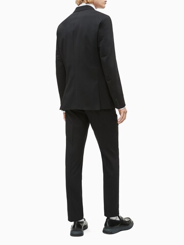 Calvin Klein Slimfit Pantalon in Zwart