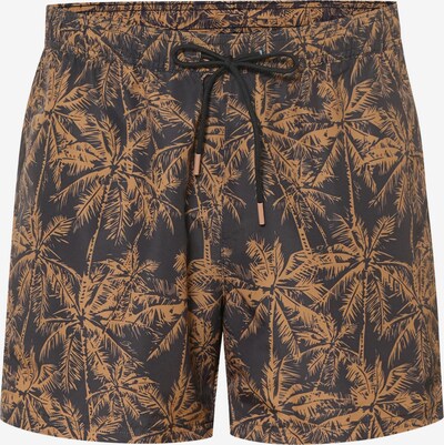 BOSS Board Shorts ' Bream ' in L in mottled beige / Black, Item view