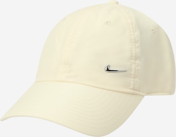 Nike Sportswear Cap in White: front