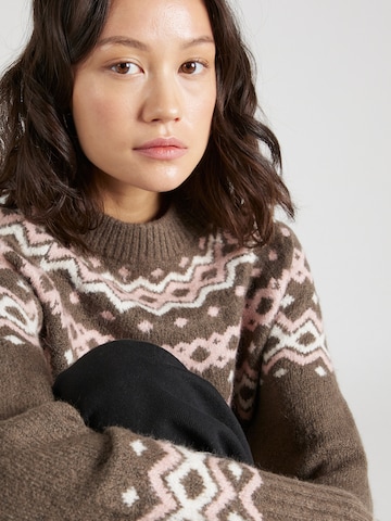 Freequent Sweater 'MERLA' in Brown