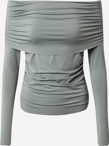 WEEKDAY Shirt 'Daria' in Grey: front