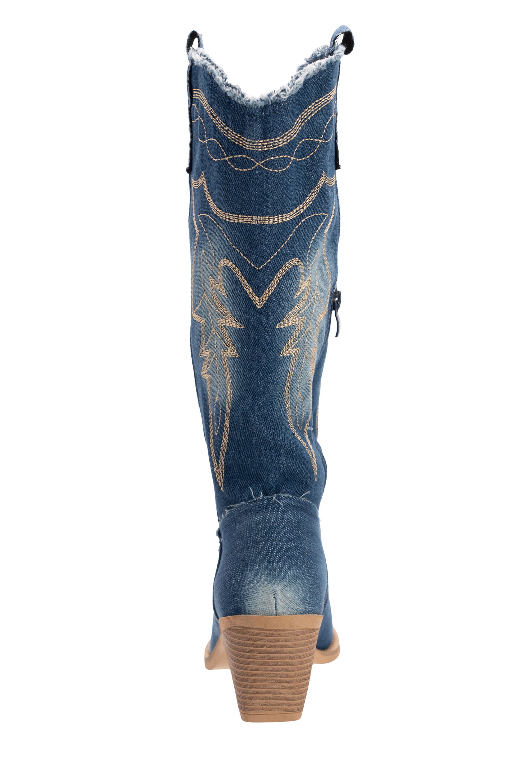 Salinyang Cowboylaarzen in Blauw