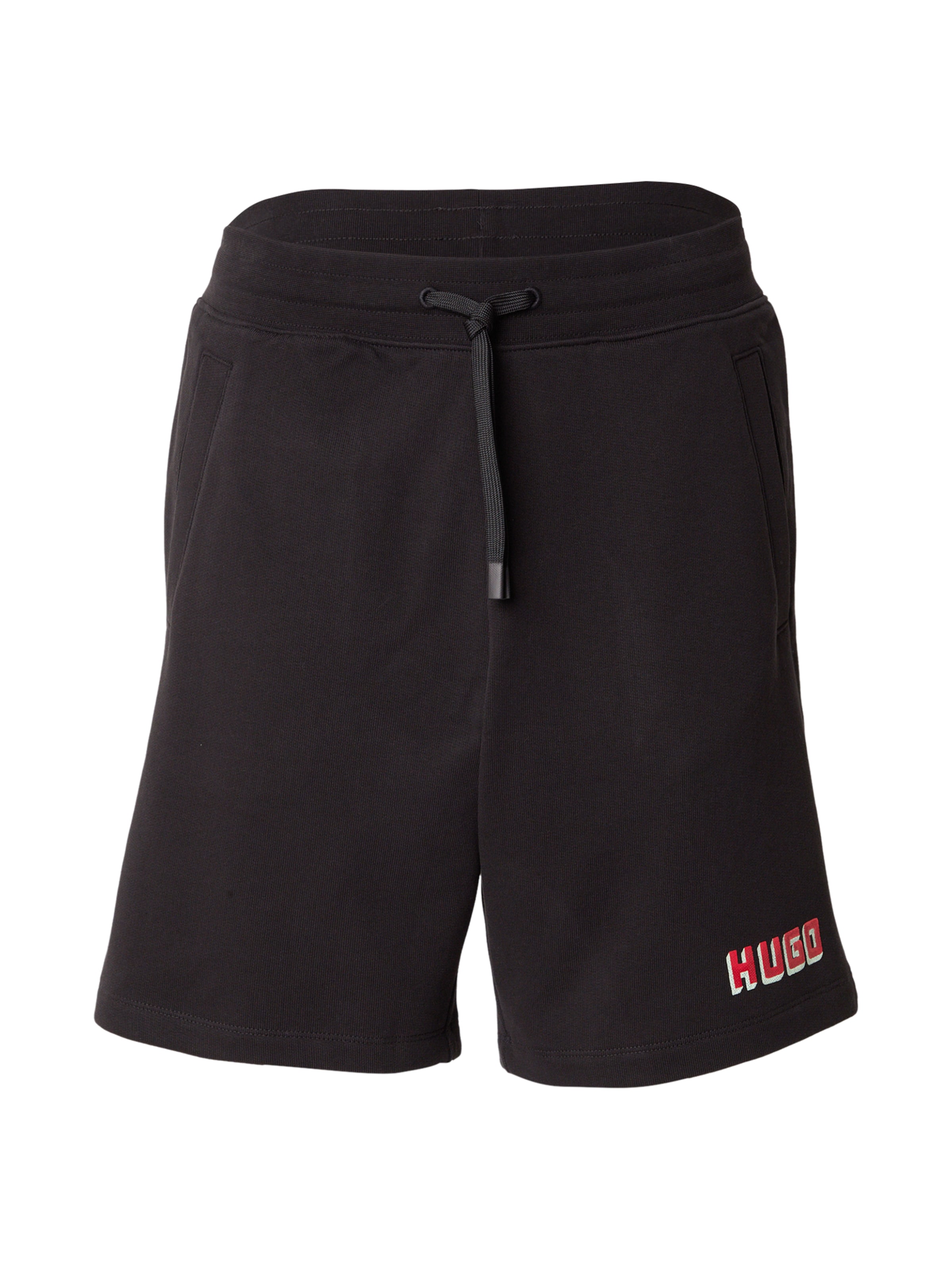 melns HUGO Standarta Bikses 'Diqo': no priekšpuses