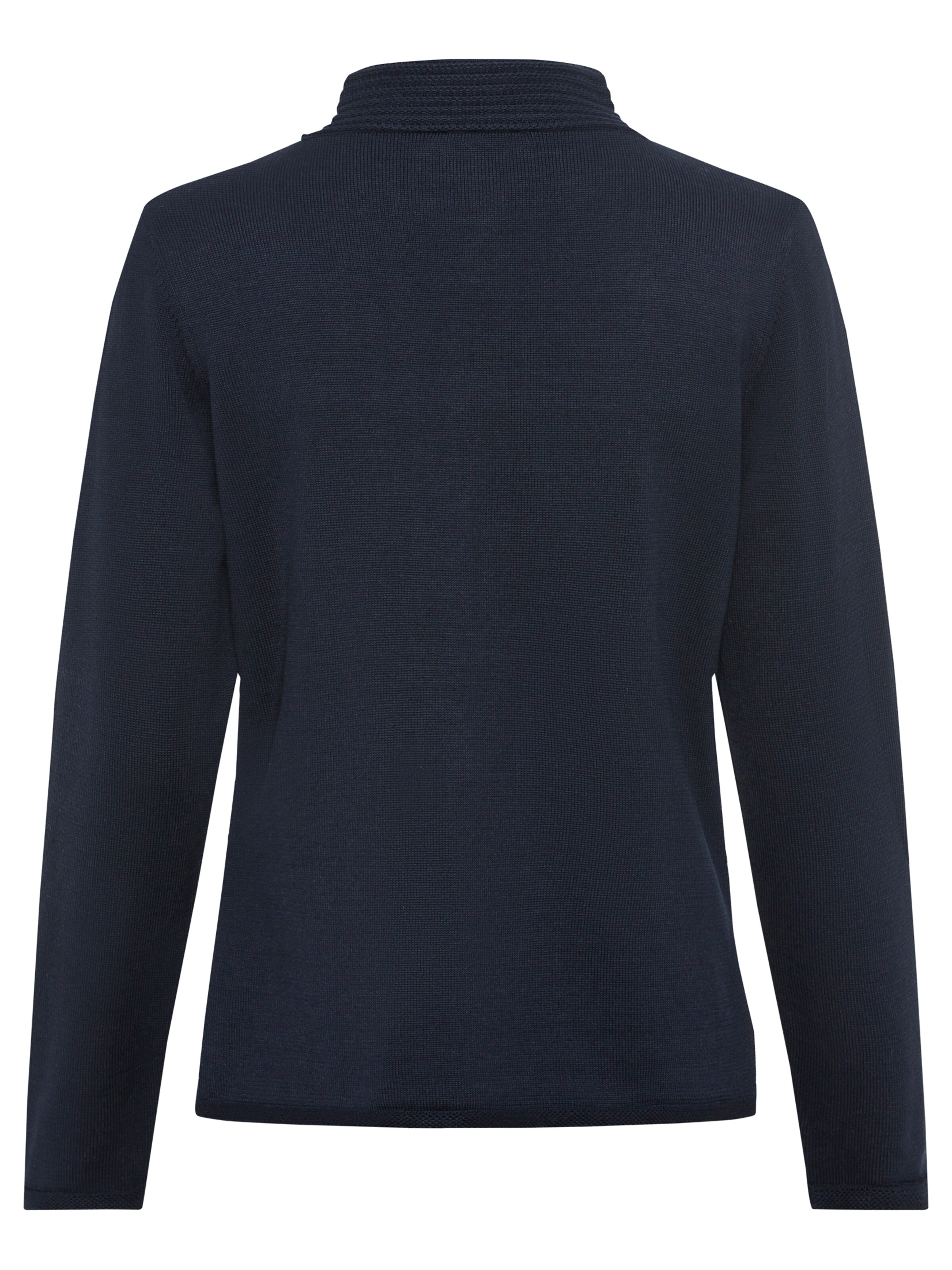 Olsen Gebreid vest in Blauw