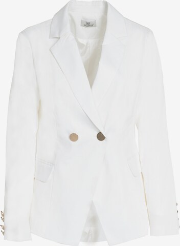 Influencer Blazer in White: front