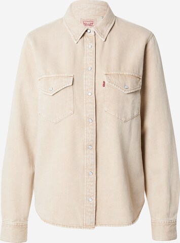 LEVI'S ® Blus 'ESSENTIAL' i brun: framsida