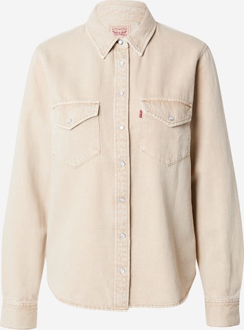 LEVI'S ® Blouse 'ESSENTIAL' in Brown: front