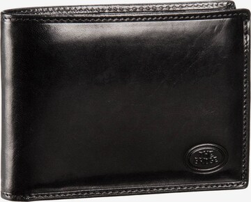 The Bridge Wallet 'Story Uomo' in Black: front