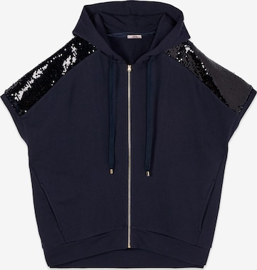 Sweat-shirt oltre en bleu : devant