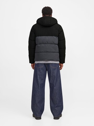 JACK & JONES Winter Jacket 'JJEBecks' in Grey