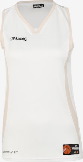 SPALDING Sportski top 'Jam' u svijetlobež / crna / bijela, Pregled proizvoda