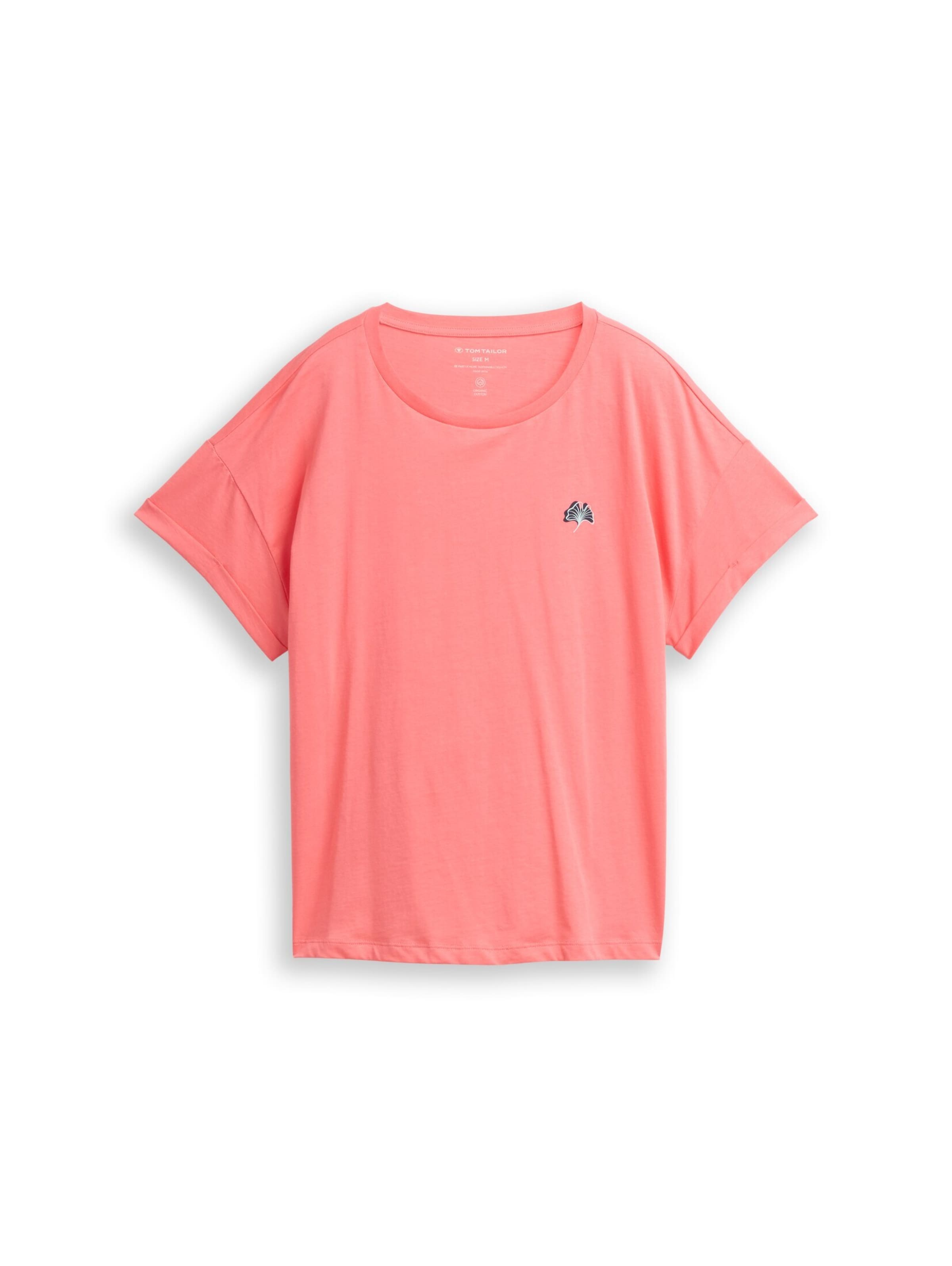 TOM TAILOR Shirt in Orange: front