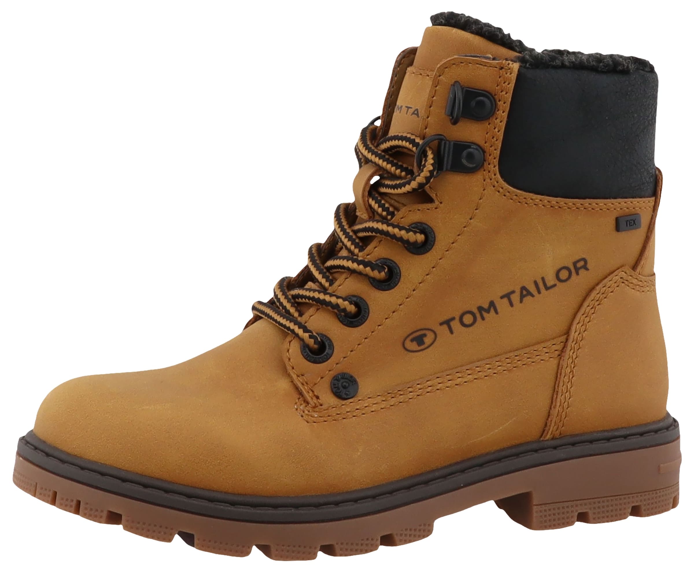 TOM TAILOR Boots in Brown: front