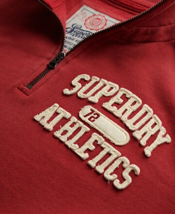Superdry & Co Суичър 'Vintage Athletic' в червено