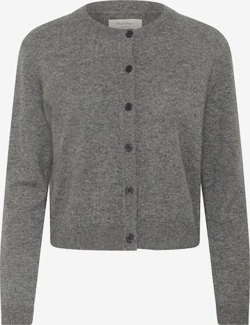 Part Two Strickjacke 'Carimi' in Grau: Vorderseite