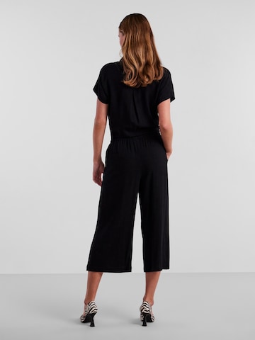 PIECES Loosefit Broek 'Vinsty' in Zwart