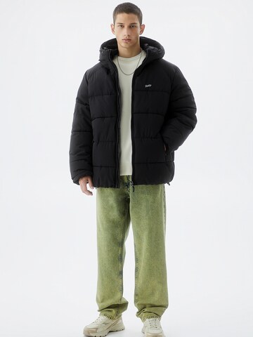Pull&Bear Between-season jacket in Black