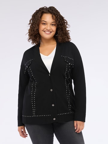 Pull-over Fiorella Rubino en noir : devant