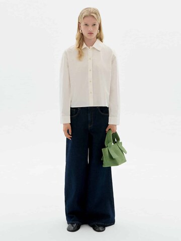 Thinking MU Bluse 'Duna' in Weiß