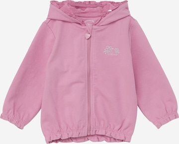 Veste de survêtement s.Oliver en rose : devant