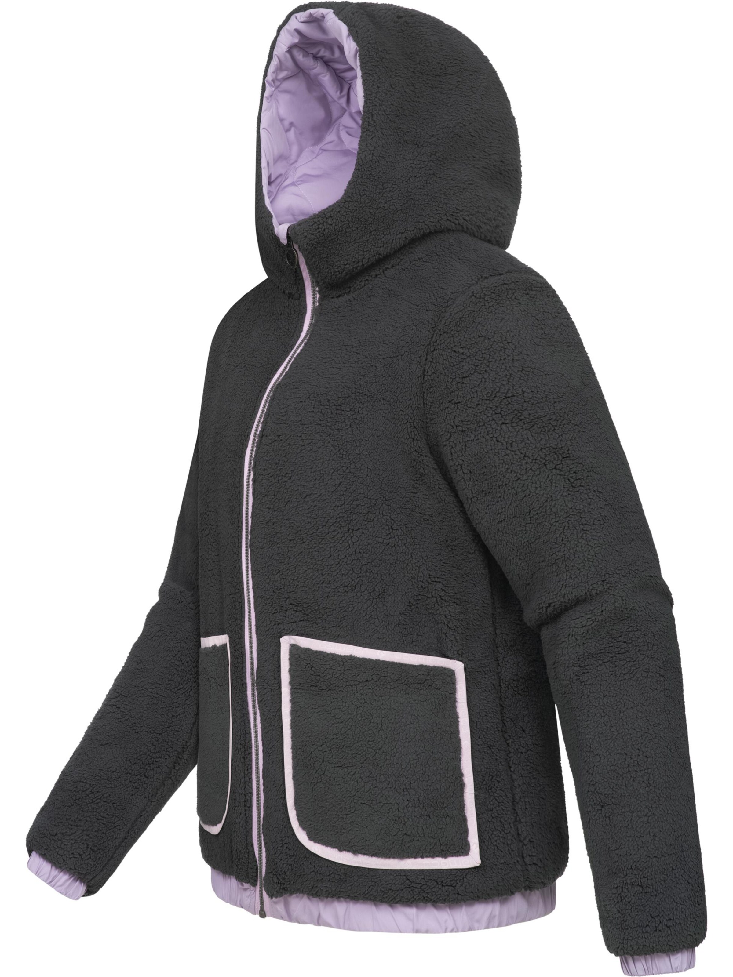 Ragwear Winter jacket 'Qaria' in Purple