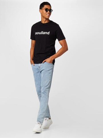 T-Shirt 'Chuck' Soulland en noir