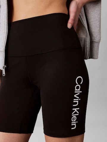 Calvin Klein Skinny Sportbroek in Zwart