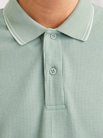 JACK & JONES Shirt 'JJEAUSTIN POLO ui' in Green