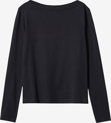 MANGO Shirt 'SACO' in Black: front