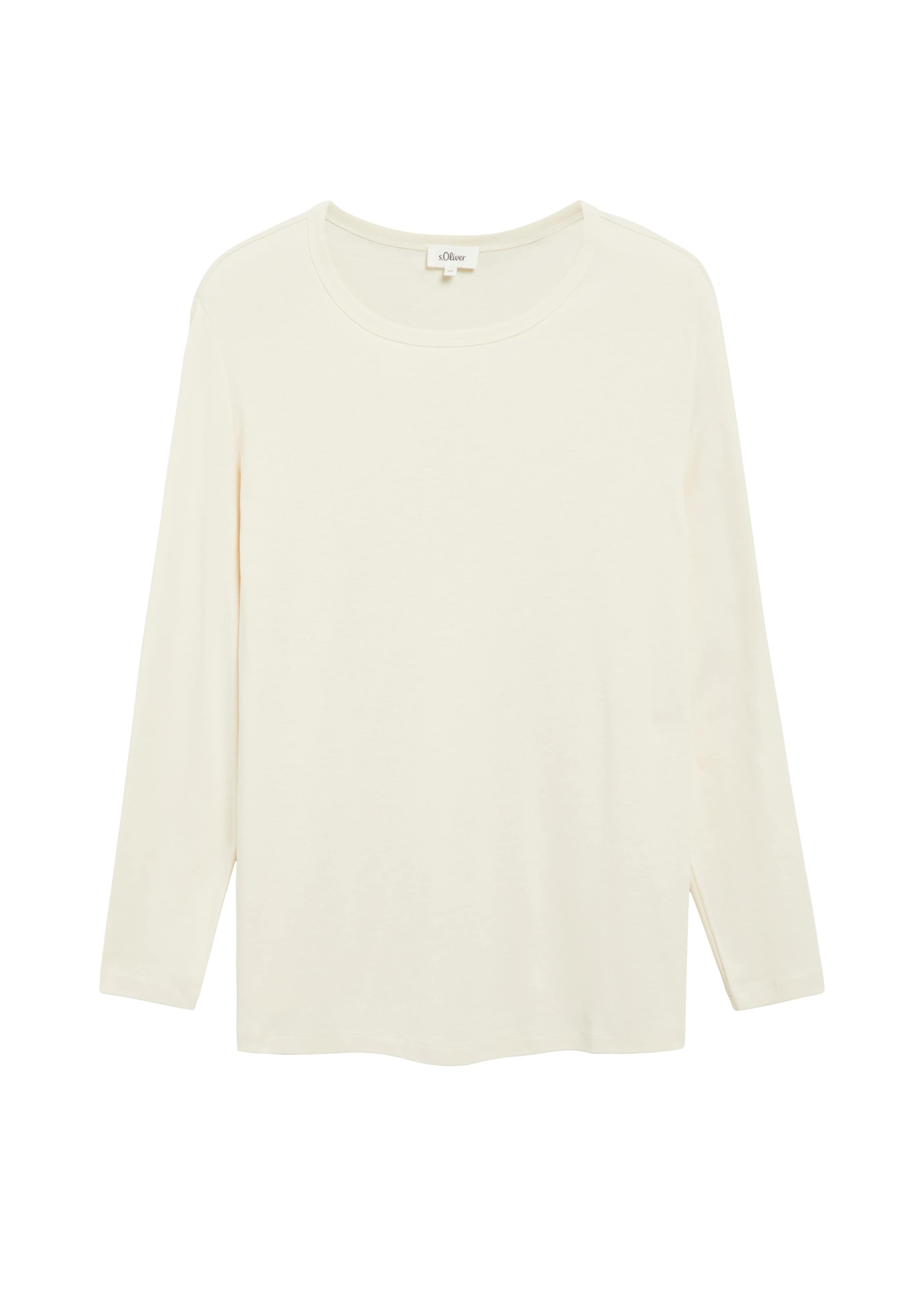T-shirt s.Oliver en beige : devant