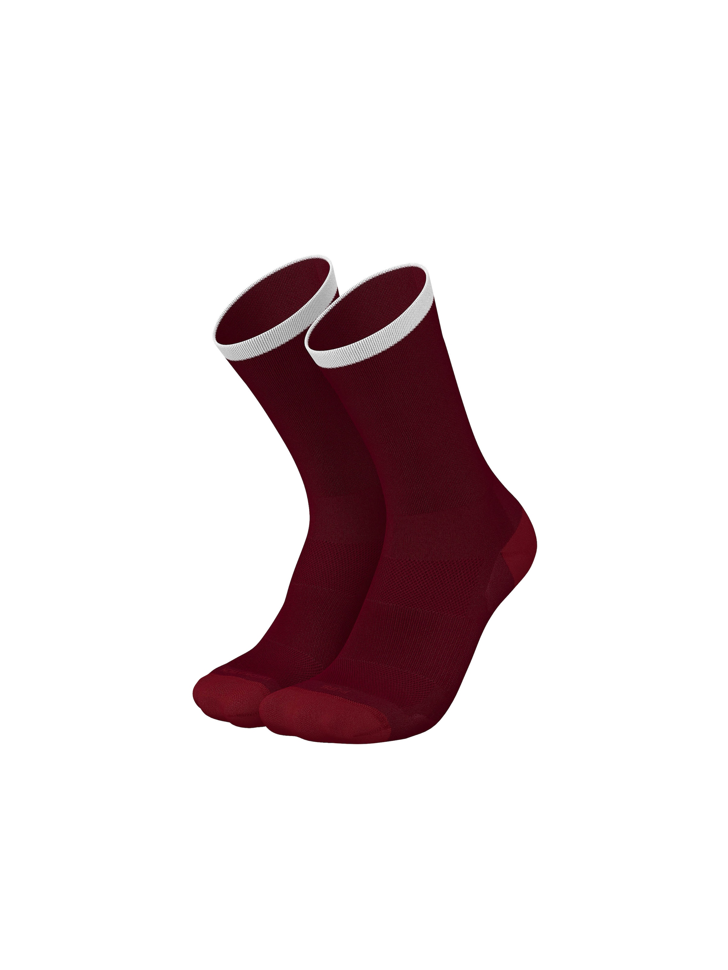 INCYLENCE Athletic Socks 'PURE' in Red: front