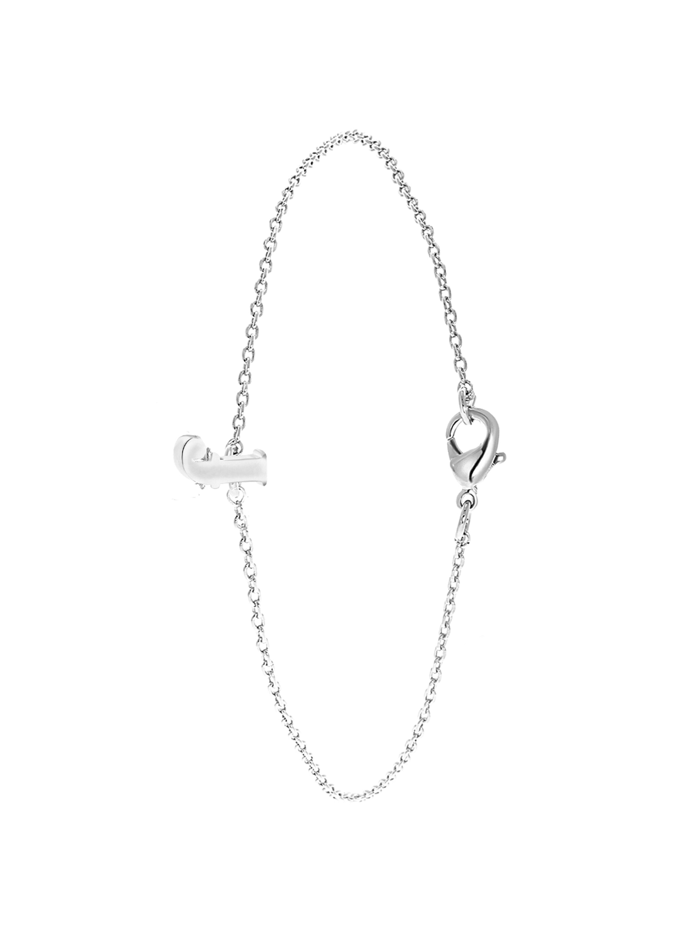 Lucardi Armband in Zilver: voorkant