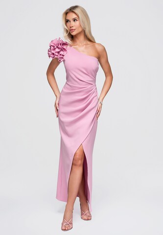 Ombre Evening dress in Pink: front