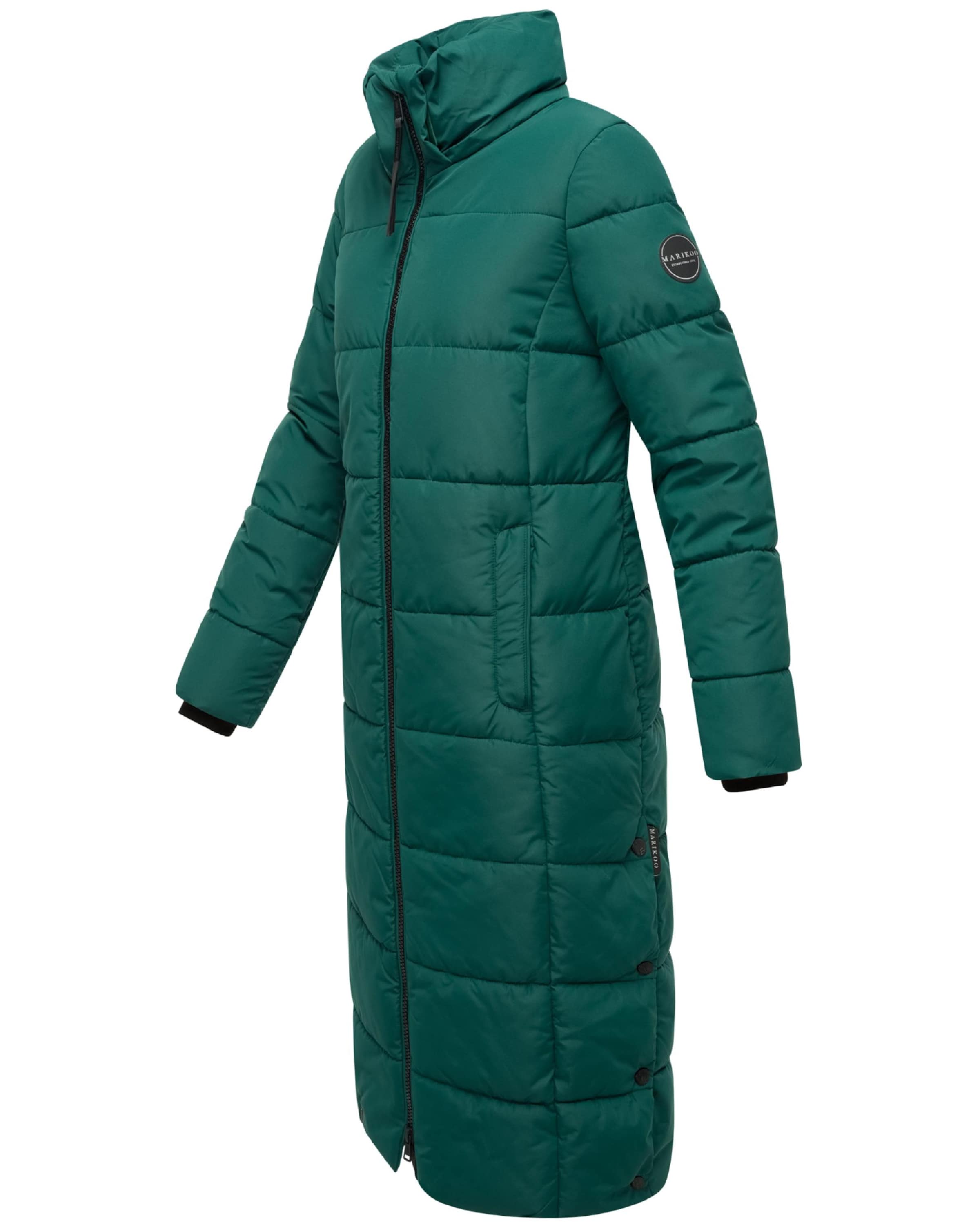MARIKOO Zimný kabát 'Nadeshikoo XVI' - Zelená