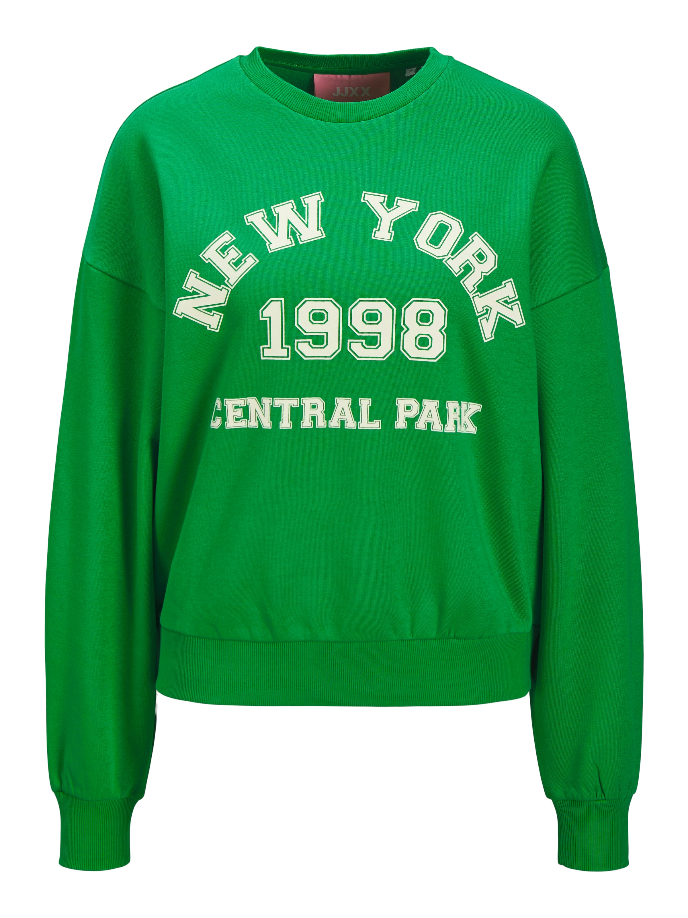 JJXX Sweatshirt &#x27;JXMERLE&#x27; in Groen: voorkant