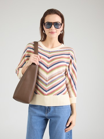 King Louie Свитер 'Daria' в Бежевый: спереди