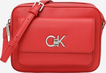 Calvin Klein Olkalaukku värissä punainen: edessä