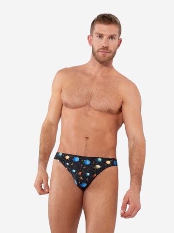Slip 'Funky Style HO1' HOM en noir : devant