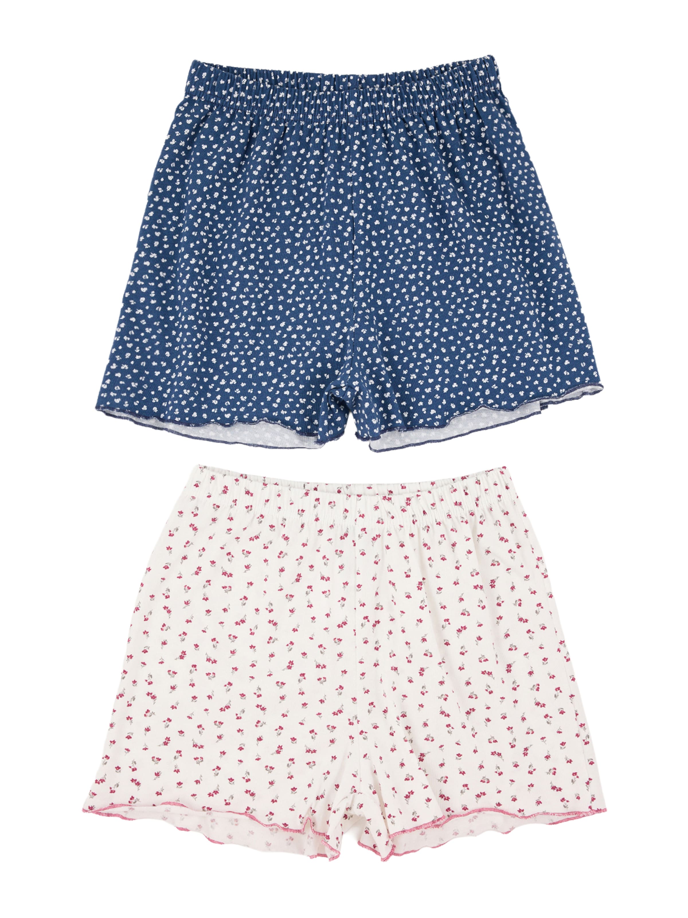 Trendyol - Calções de pijama em azul: frente