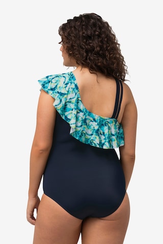 Ulla Popken Swimsuit in Blue