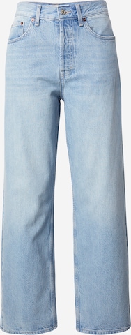 TOPSHOPWide Leg/ Široke nogavice Traperice - plava boja: prednji dio